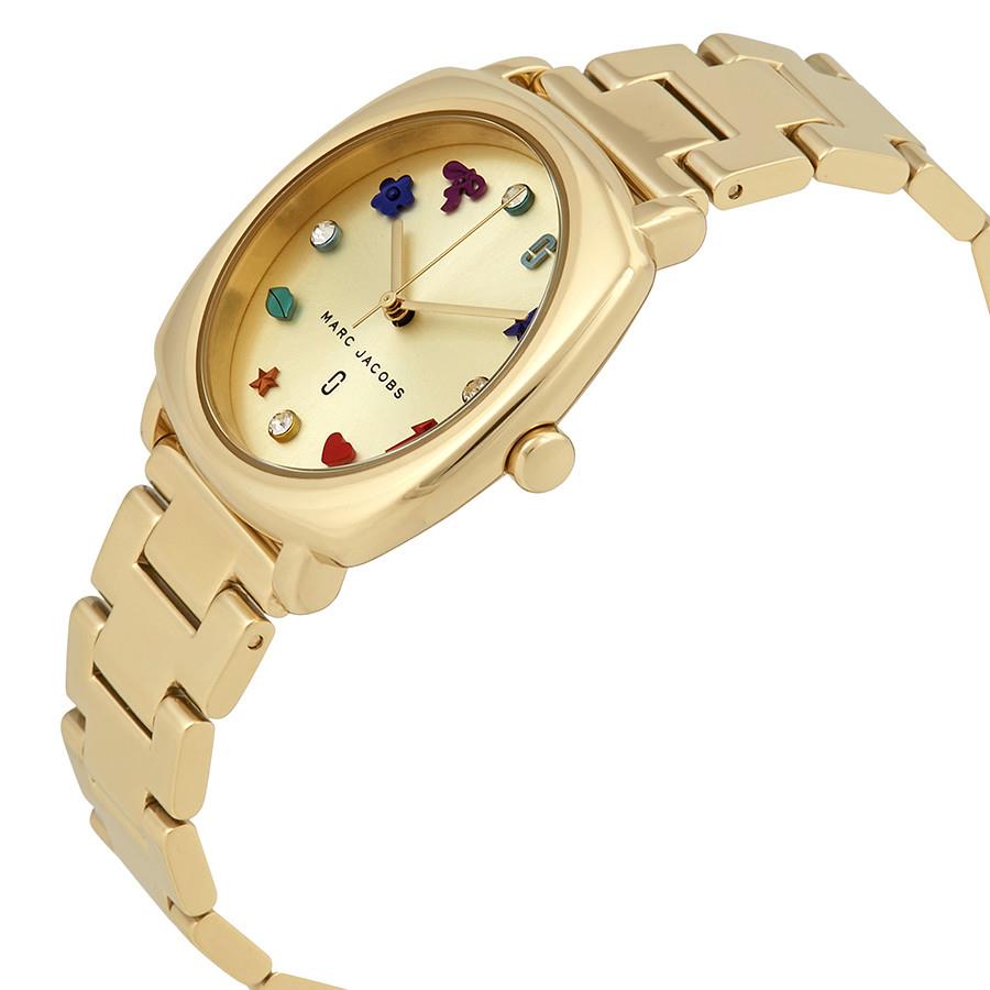 Marc Jacobs MJ3549 Mandy Gold-Tone Three-Hand Ladies Watch Marc Jacobs MJ3549 Mandy Gold-Tone Three-Hand Ladies Watch
